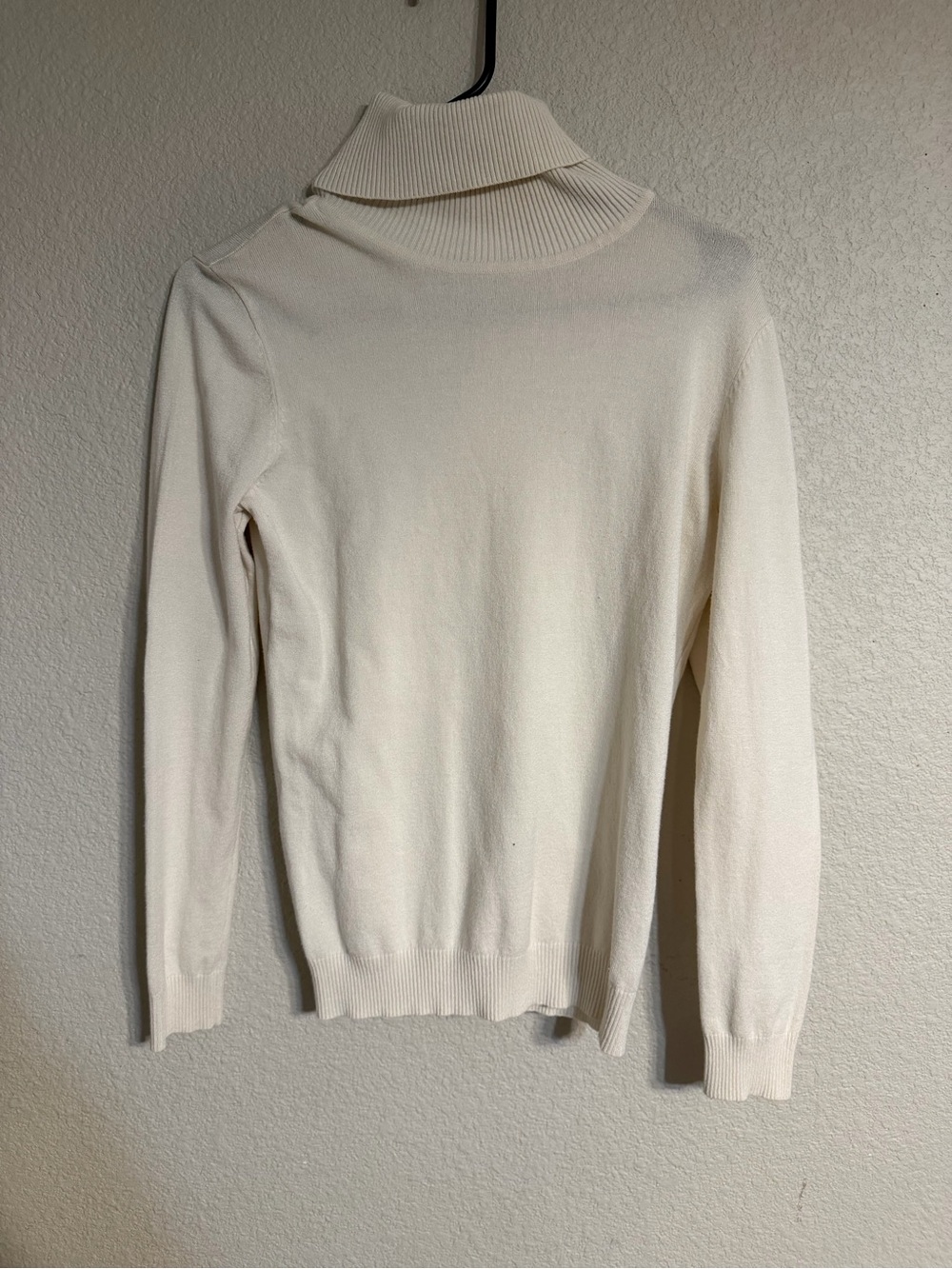 Calvin Klein Cream Turtleneck Sweater